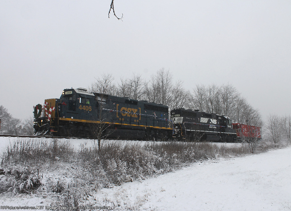 Browns Yard Santa Train